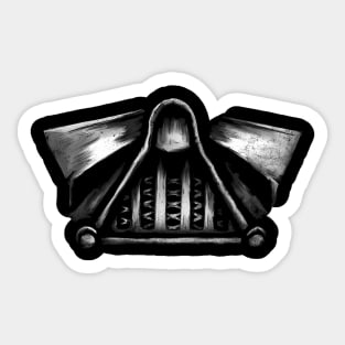 Bad Guy Sci-fi Mask Sticker